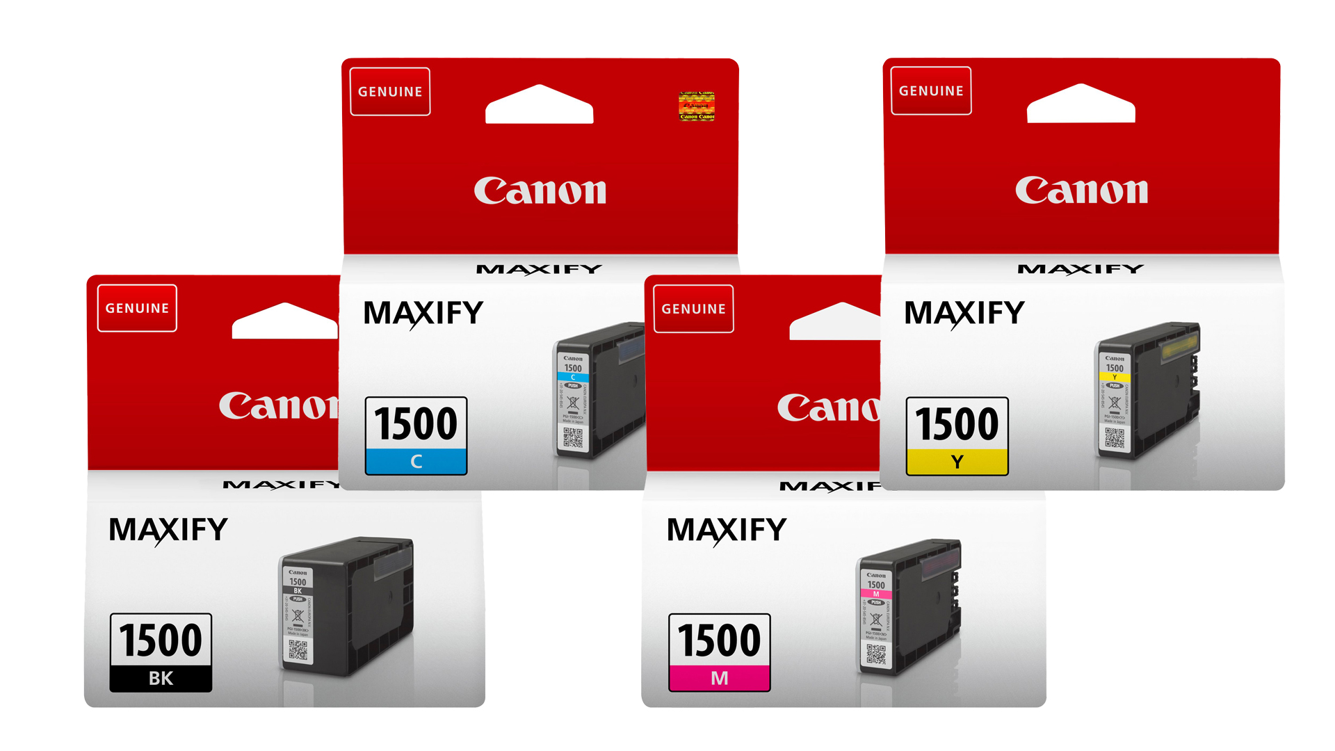 Original Canon PGI1500 | 9218B005 | 9218B006 | Multipack - 4er-Pack