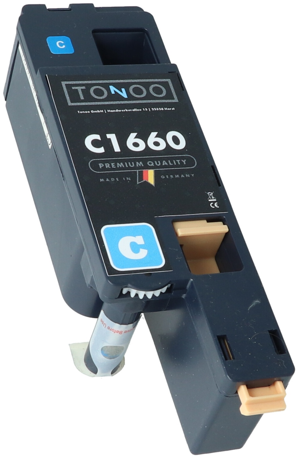 Tonoo® Toner ersetzt Dell C1660w | 59311129 | 5R6J0 Cyan