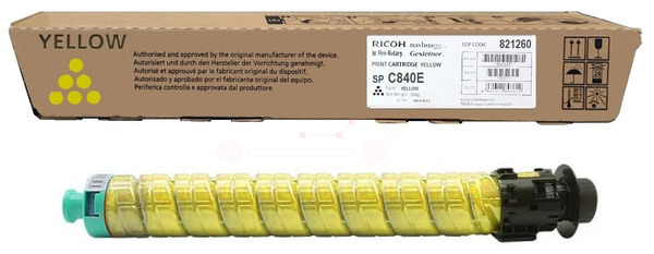 Original Ricoh Type SPC840A | 821260 Toner Gelb