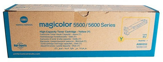 Original Konica Minolta A06V253 Toner Gelb XL ( B-Verpackung )