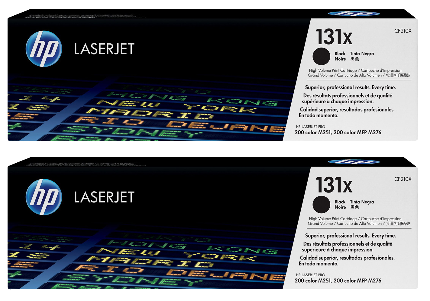 Original HP CF210XD | 131X Toner Schwarz XL ( 2 Stück )