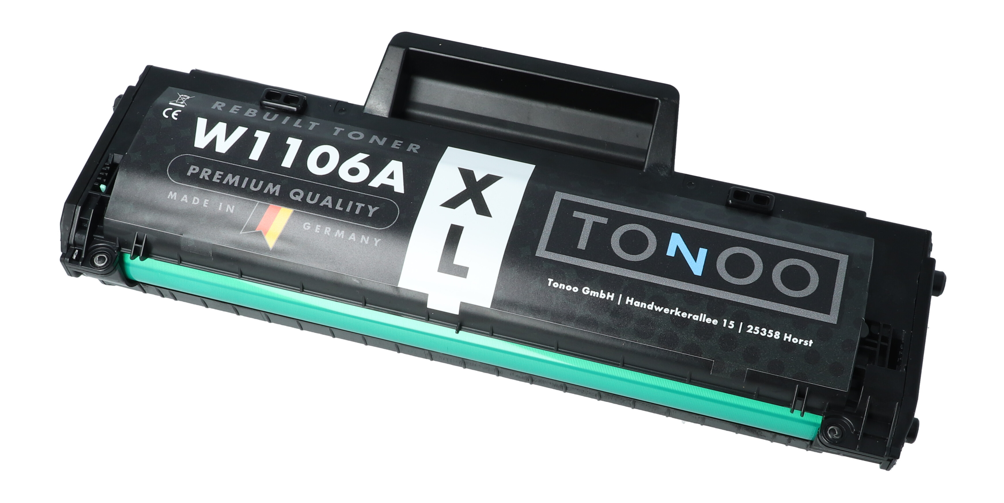Tonoo® Toner ersetzt HP W1106A | 106A Schwarz XL - OEM Chip
