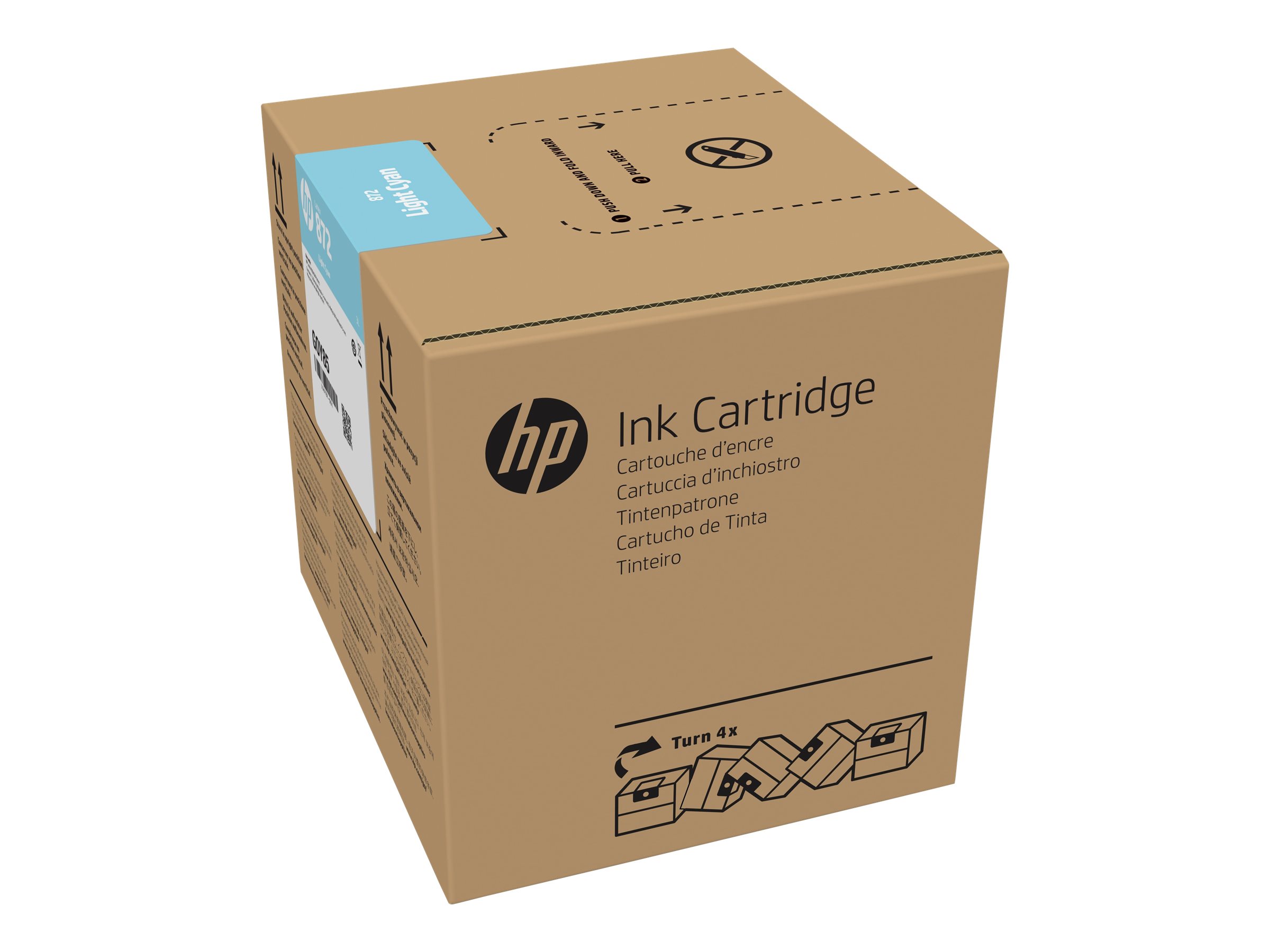Original HP 872 | G0Z05A Tinte hell Cyan 3L ( 2023 - 2024 )