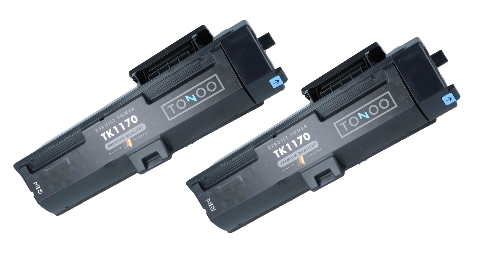 Tonoo® Toner ersetzt Kyocera TK1170 Schwarz Doppelpack XXL