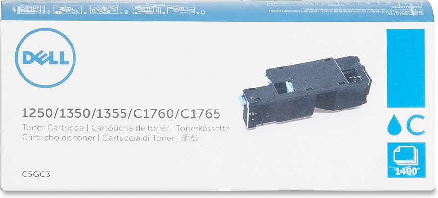 Original Dell 59311141 | C5GC3 Toner Cyan XL