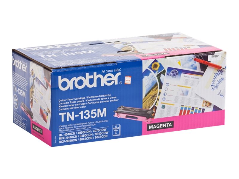 Original Brother TN135M Toner Magenta ( A-Ware )
