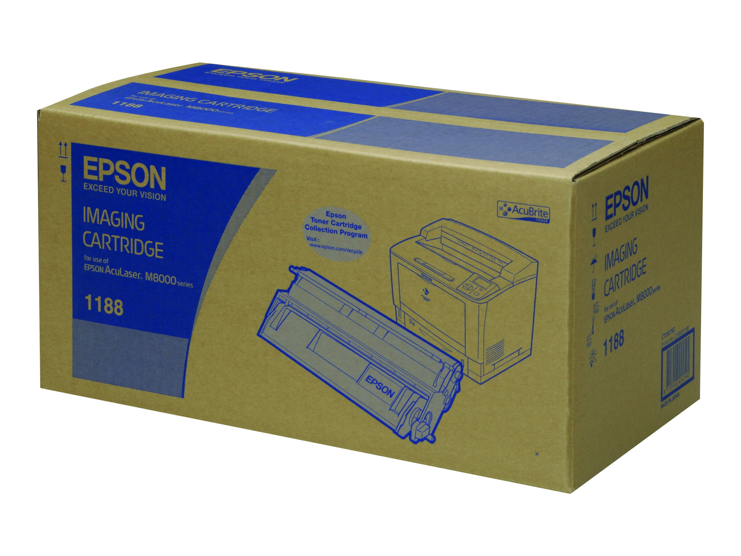 Original Epson C13S051188 Toner Schwarz