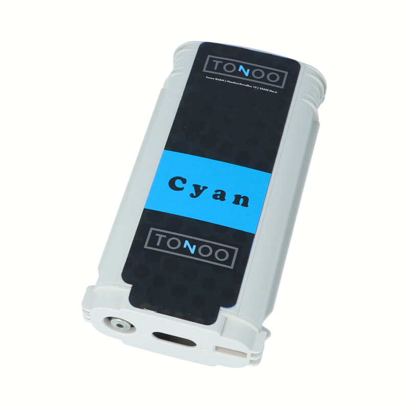 Tonoo® Tinte ersetzt HP 727 | B3P19A Cyan