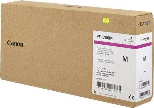 Original Canon PFI706M | 6683B001 Tinte Magenta ( 2027 )