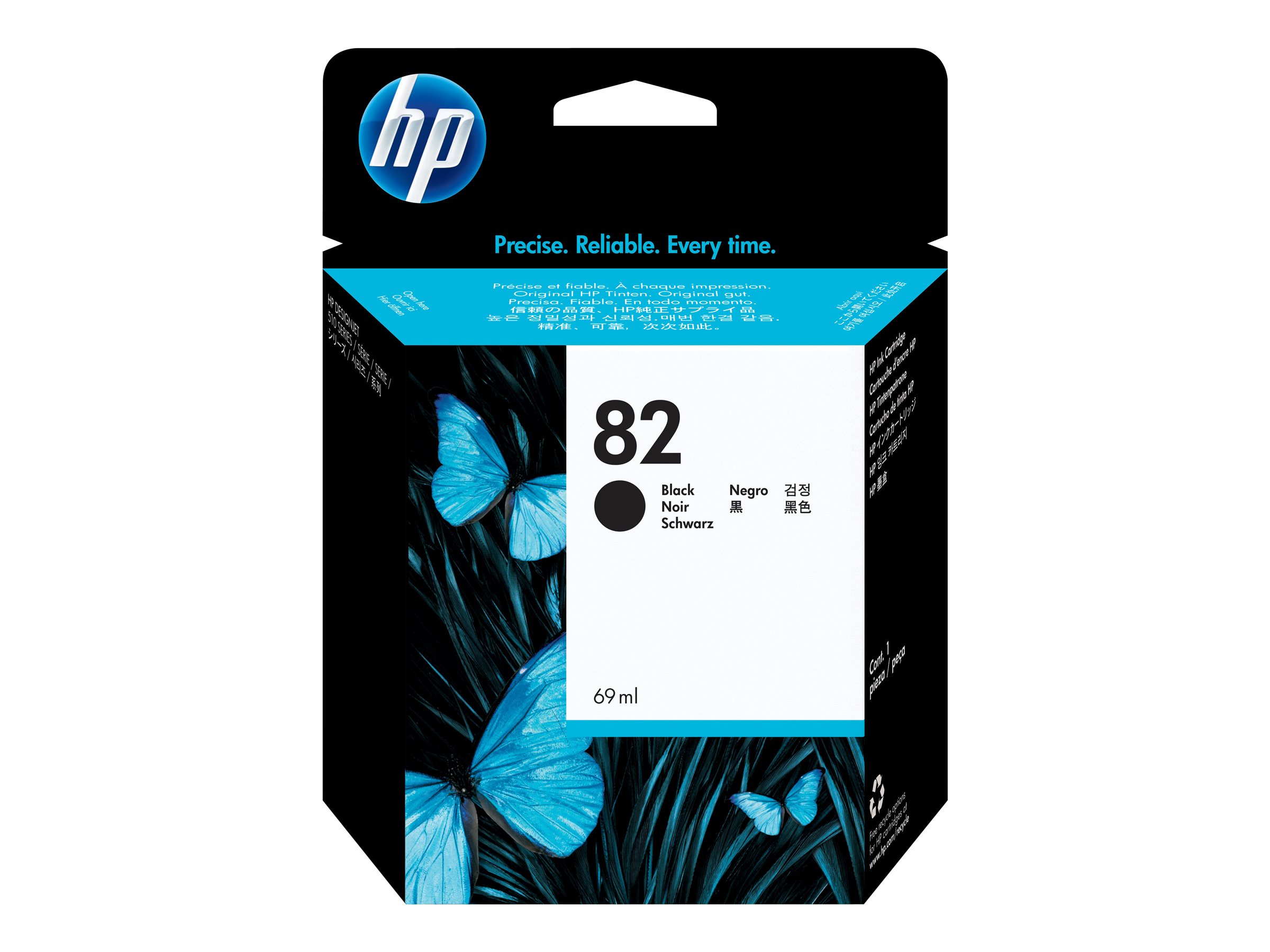 Original HP 82 | CH565A Tinte Schwarz XL