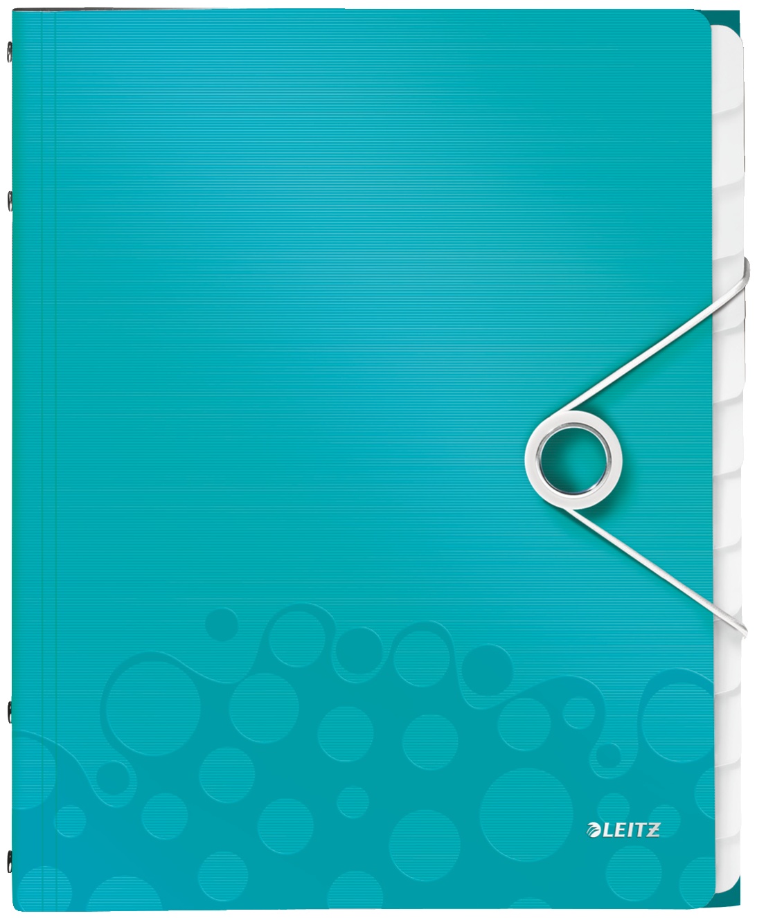 Leitz Ordnungsmappe WOW 4634 | DIN A4 | 12 Fächer | Blau | Polypropylen (PP) (46340051)