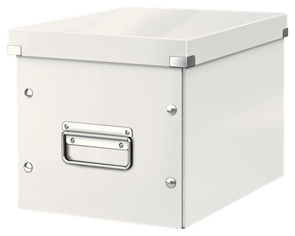 Leitz Aufbewahrungsbox Click & Store | 10 l | 26 x 26 x 24 cm | Weiß