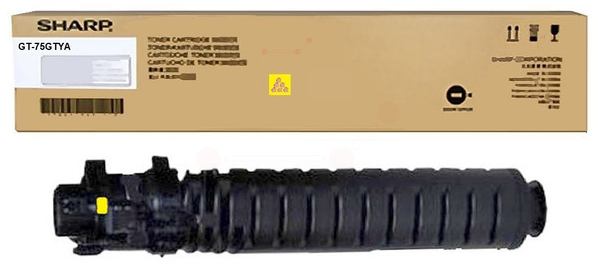 Original Sharp MX-75GTYA Toner Gelb