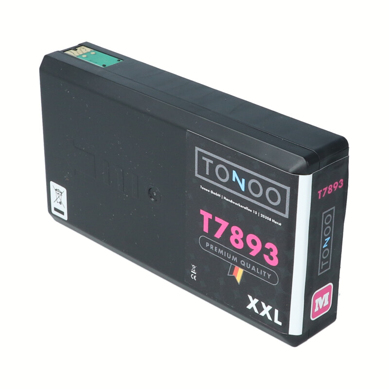 Tonoo® Tinte ersetzt Epson 79XXL | T7893XXL | C13T789340 Magenta XXL