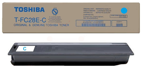 Original Toshiba T-FC28EC | 6AJ00000046 Toner Cyan