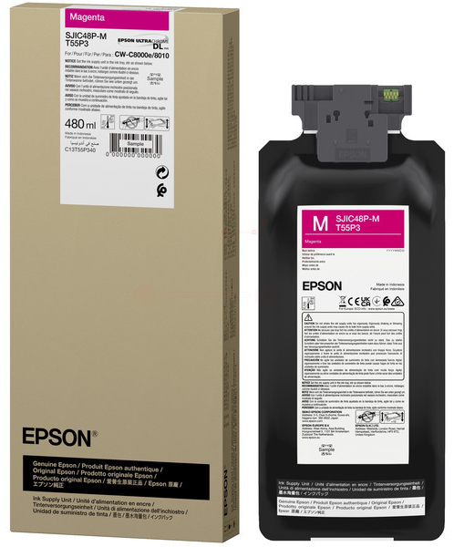 Original Epson SJIC48PM | C13T55P340 Tintenpatrone Magenta