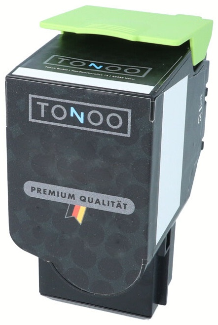 Tonoo® Toner ersetzt Lexmark C2320K0 Schwarz