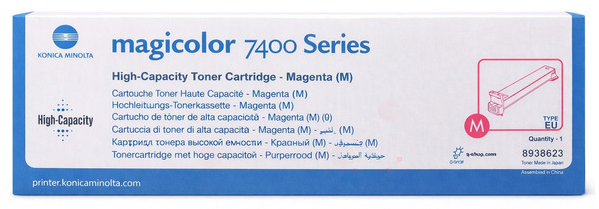 Original Konica Minolta 8938623 Toner Magenta