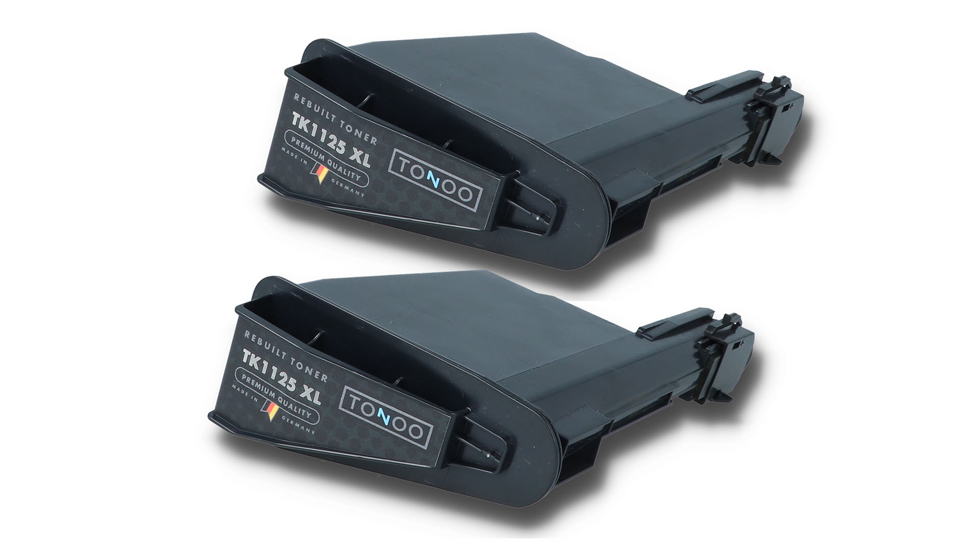 Tonoo® Toner ersetzt Kyocera TK1125 Schwarz Doppelpack XL