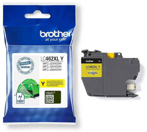 Original Brother LC462XLY Tintenpatrone Gelb