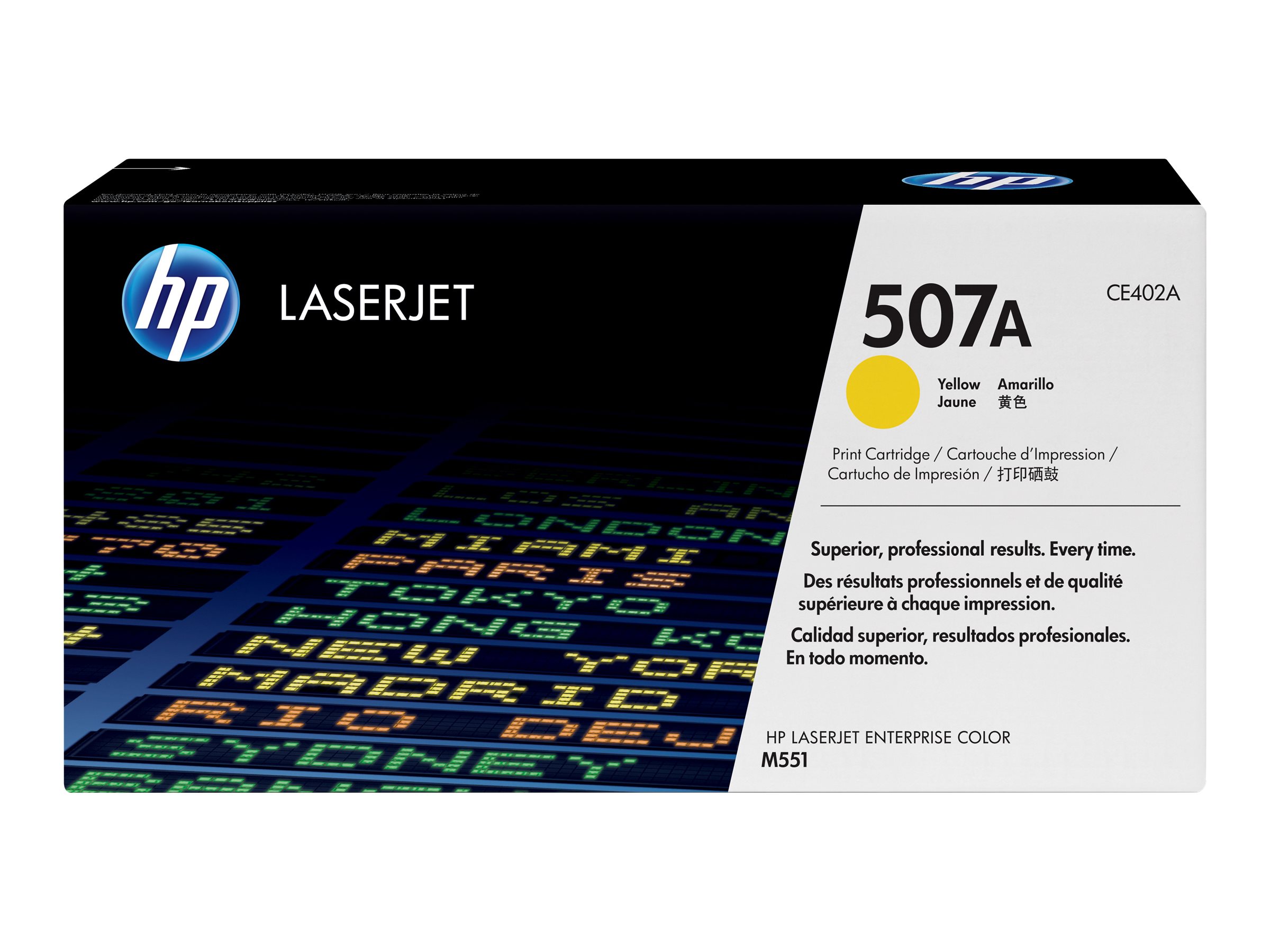 Original HP CE402A | 507A Toner Gelb