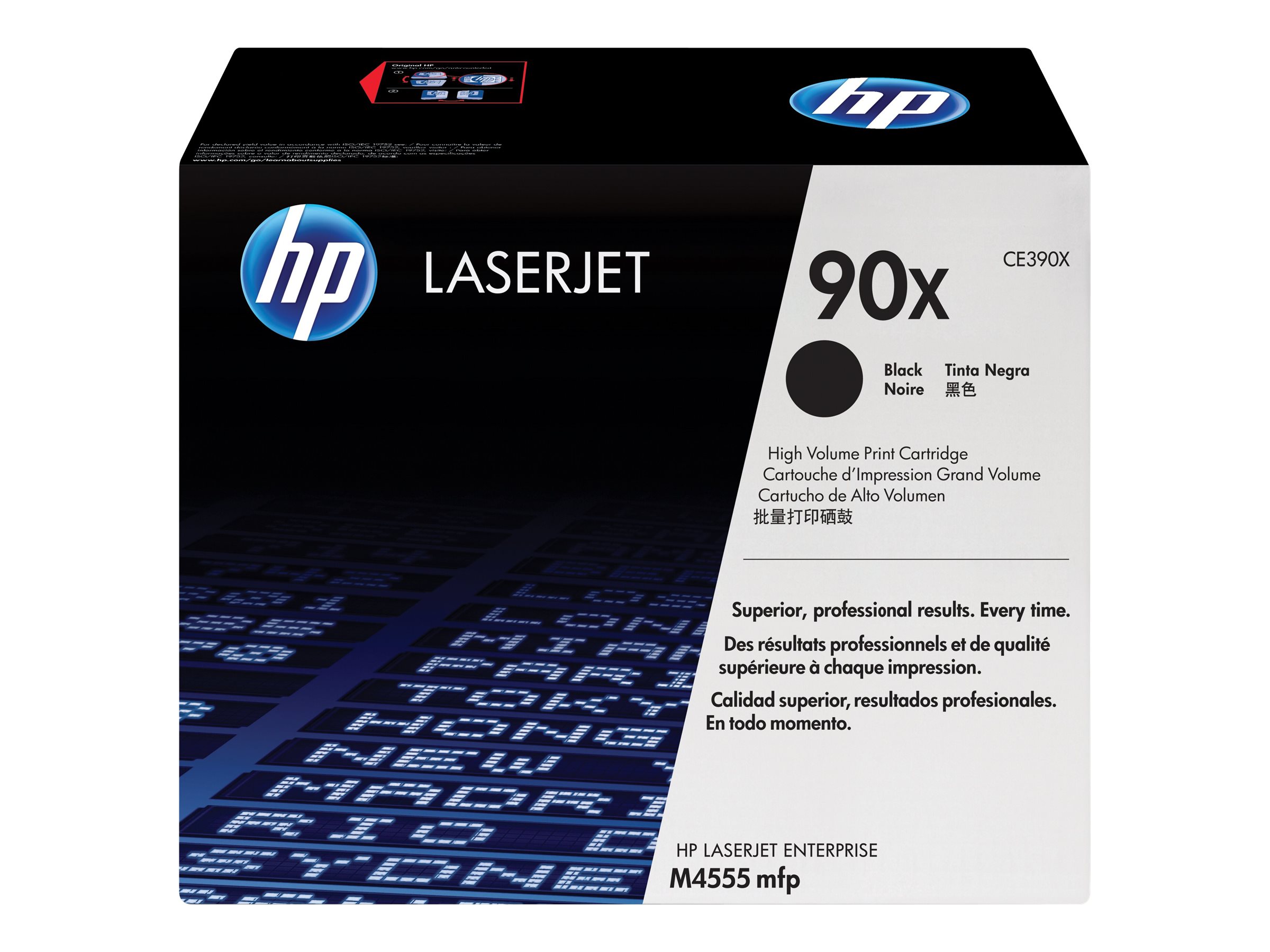 Original HP CE390X | 90X Toner Schwarz XL