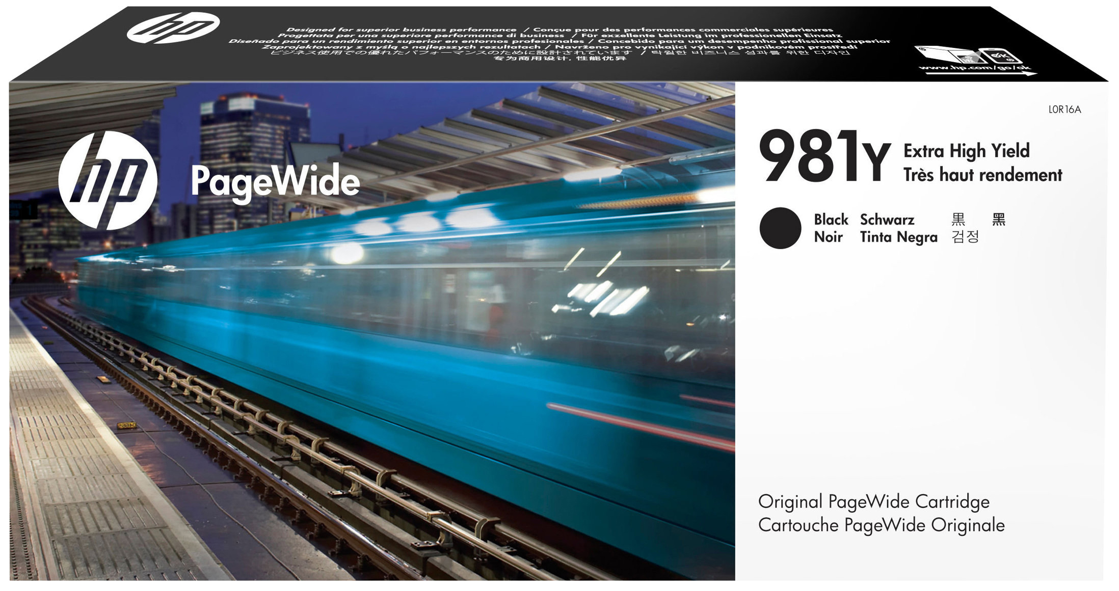 Original HP 981Y | L0R16A Tinte Schwarz