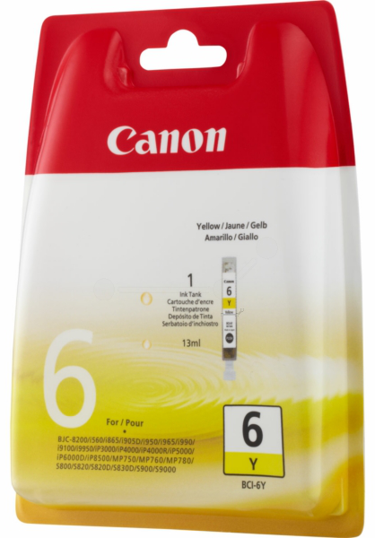 Original Canon 4708A002 | BCI6 Tinte Gelb