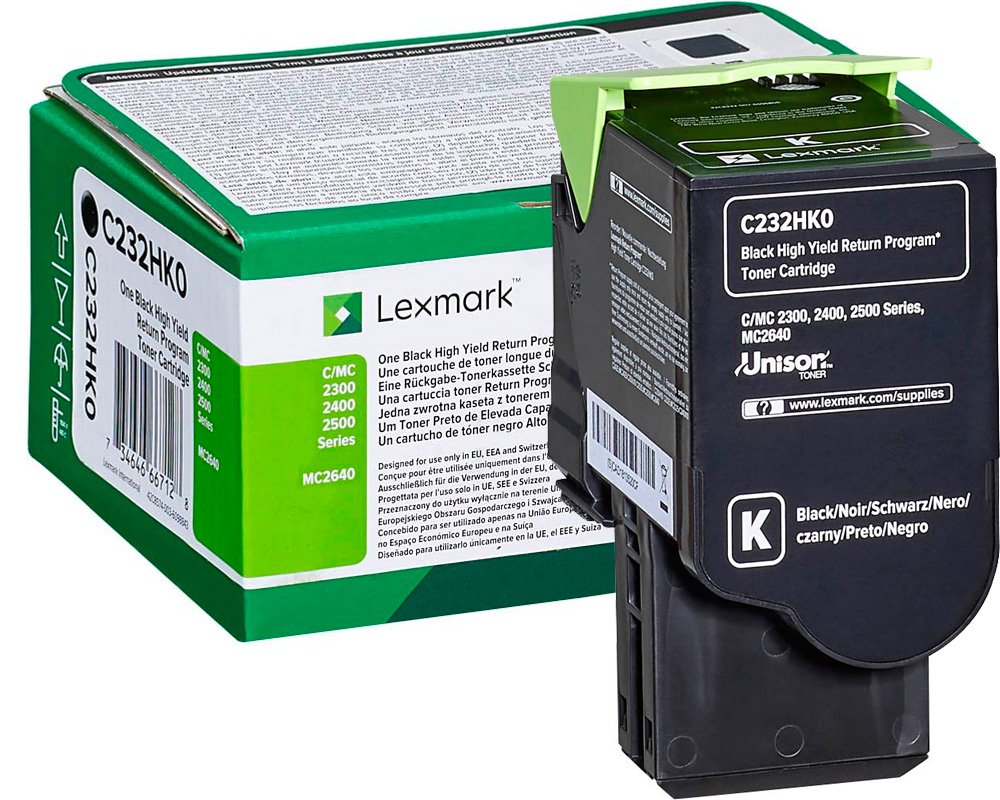 Original Lexmark C232HK0 Toner Schwarz XL ( A-Ware )