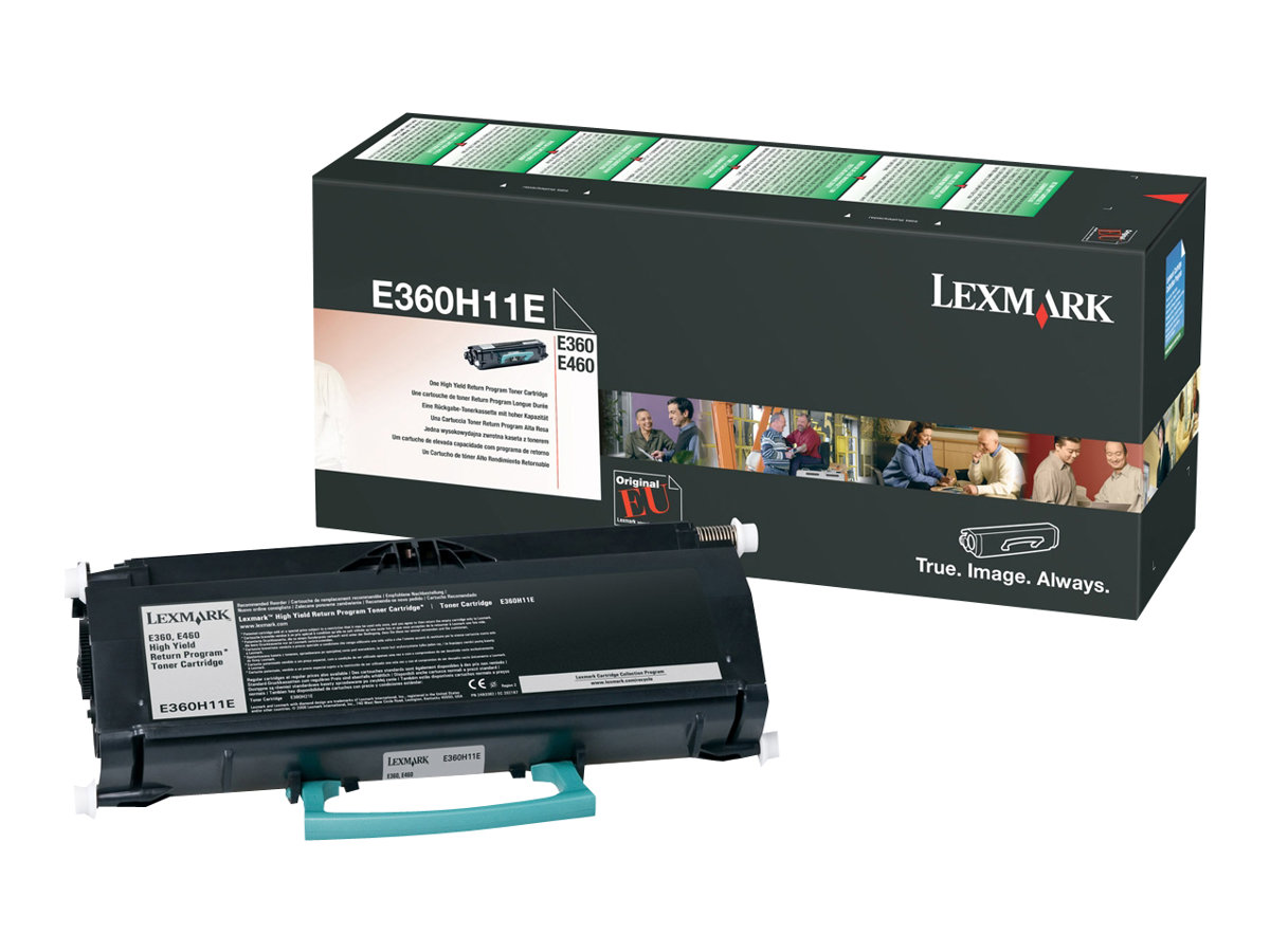 Original Lexmark E360H11E Toner Schwarz XL