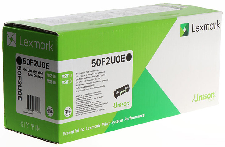 Original Lexmark 50F2U00 | 502U Toner Schwarz XXXL