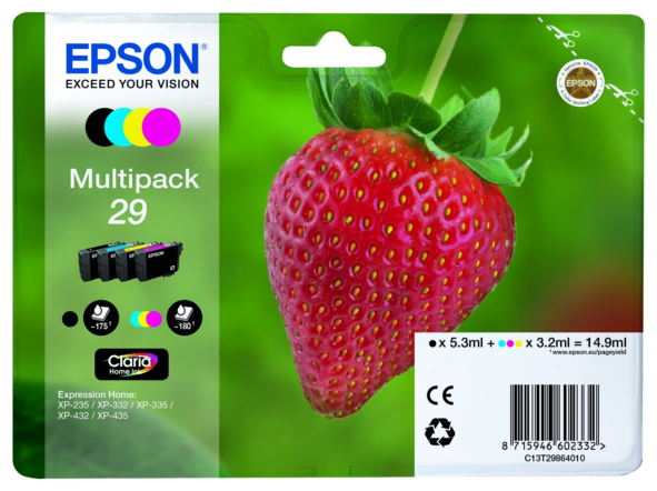 Original Epson 29 | C13T29864012 Spar Set