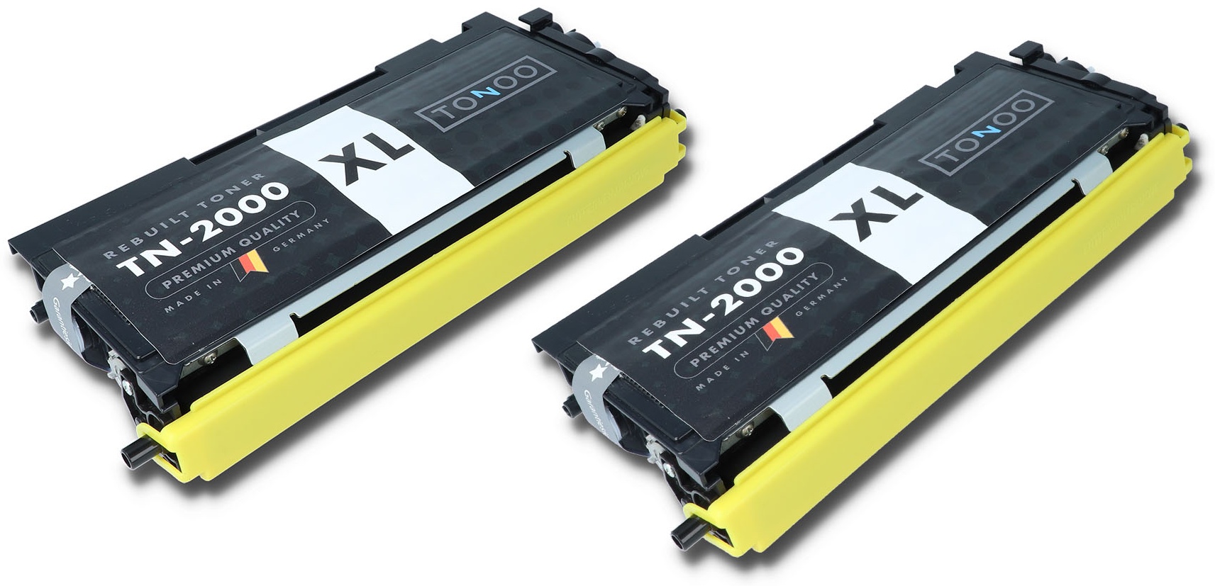 Tonoo® Toner ersetzt Brother TN2000 Schwarz Doppelpack XL