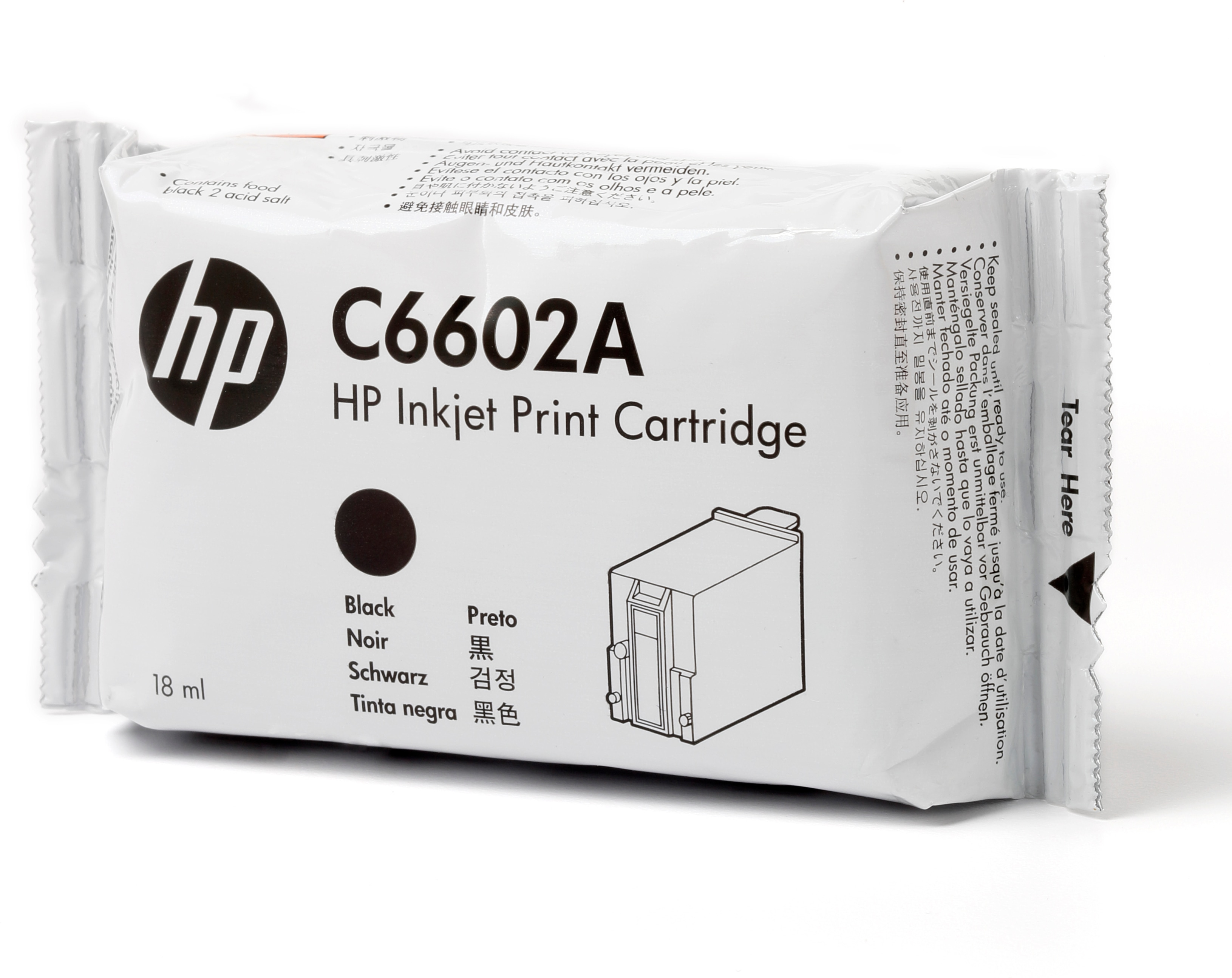 Original HP C6602A Tinte Schwarz