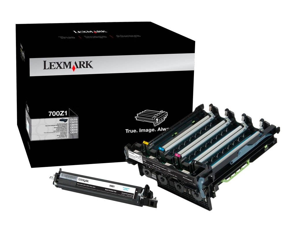 Original Lexmark 70C0Z10 | 700Z1 Trommel Schwarz ( A-Ware )