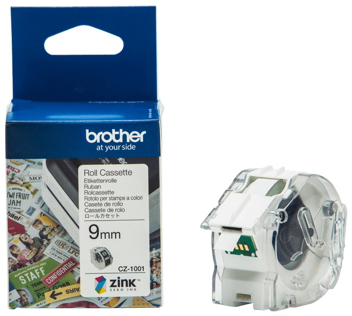 Brother Endlospapierrolle CZ1001 | 9 mm | Weiß
