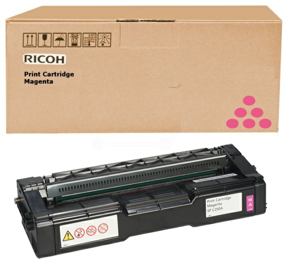 Original Ricoh 407533 / SPC252E Toner Magenta