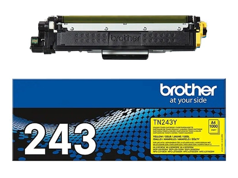 Original Brother TN243Y Toner Gelb