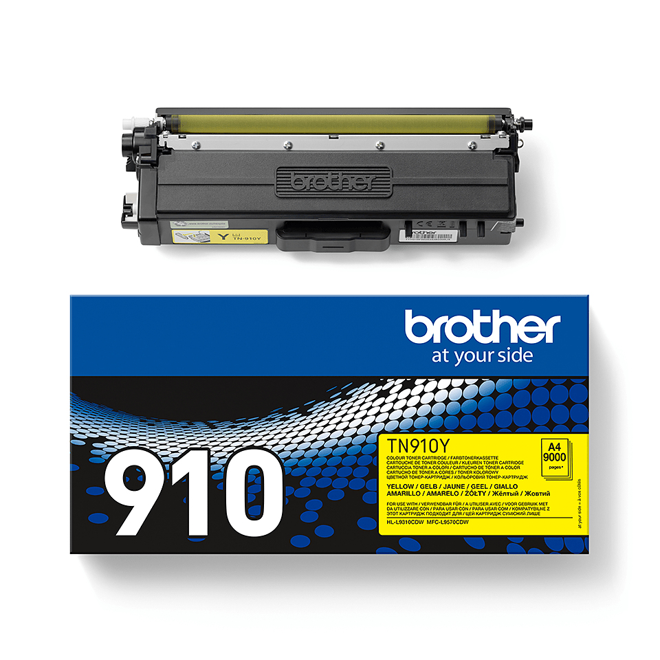 Original Brother TN910Y Toner Gelb ( A-Ware )