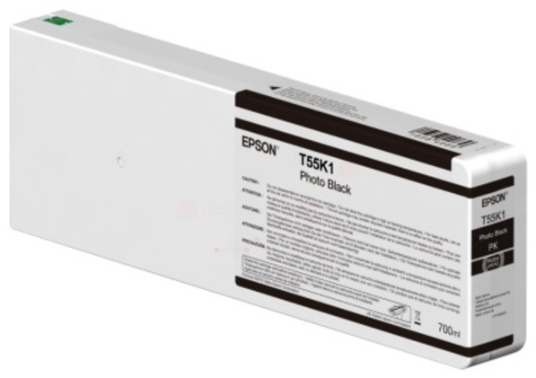 Original Epson T55K100 | C13T55K100 Tintenpatrone Foto Schwarz