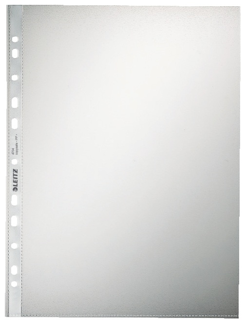 Leitz Prospekthülle 4704 | DIN A4 | genarbt | 0,10 mm | 100er-Pack