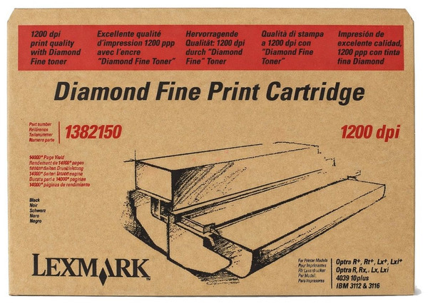 Original Lexmark  | 1382150 Toner Schwarz xl