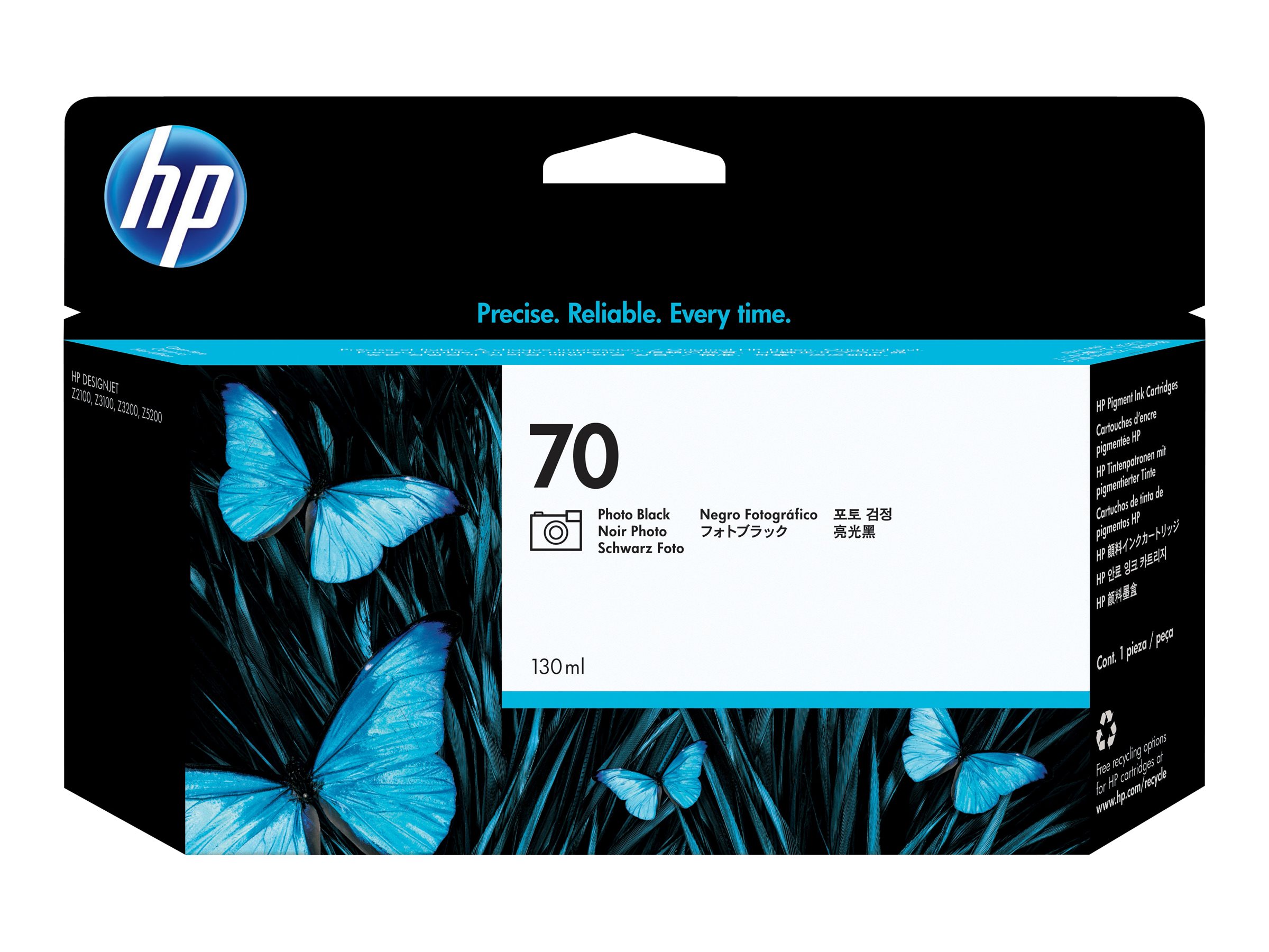 Original HP 70 | C9449A Tinte Foto Schwarz ( 2025 )