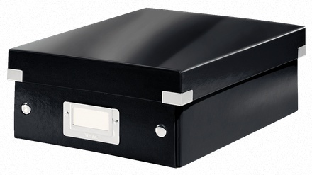 Leitz Aufbewahrungsbox Click & Store | 22 x 28,5 x 10 cm | Schwarz