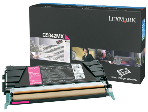 Original Lexmark C5342MX Toner Magenta
