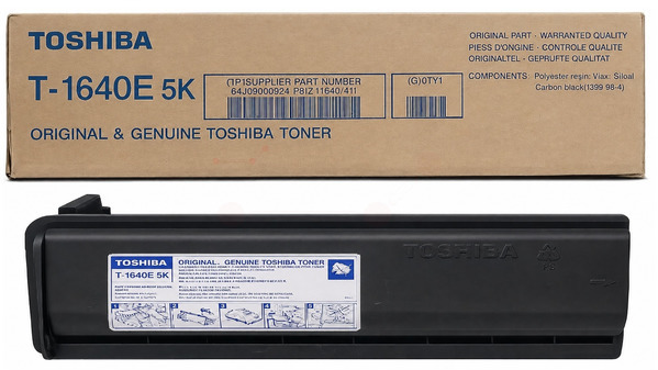 Original Toshiba T-1640E5K | 6AJ00000023 Toner Schwarz