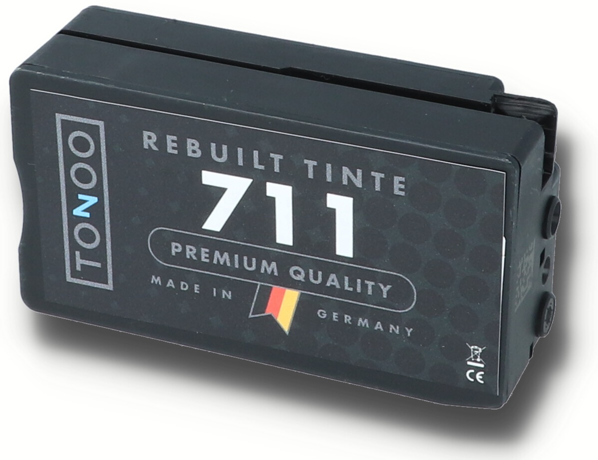 Tonoo® Tinte ersetzt HP 711 | CZ133A Schwarz XL