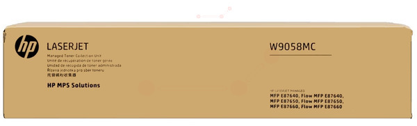 Original HP W9058MC Resttonerbehälter