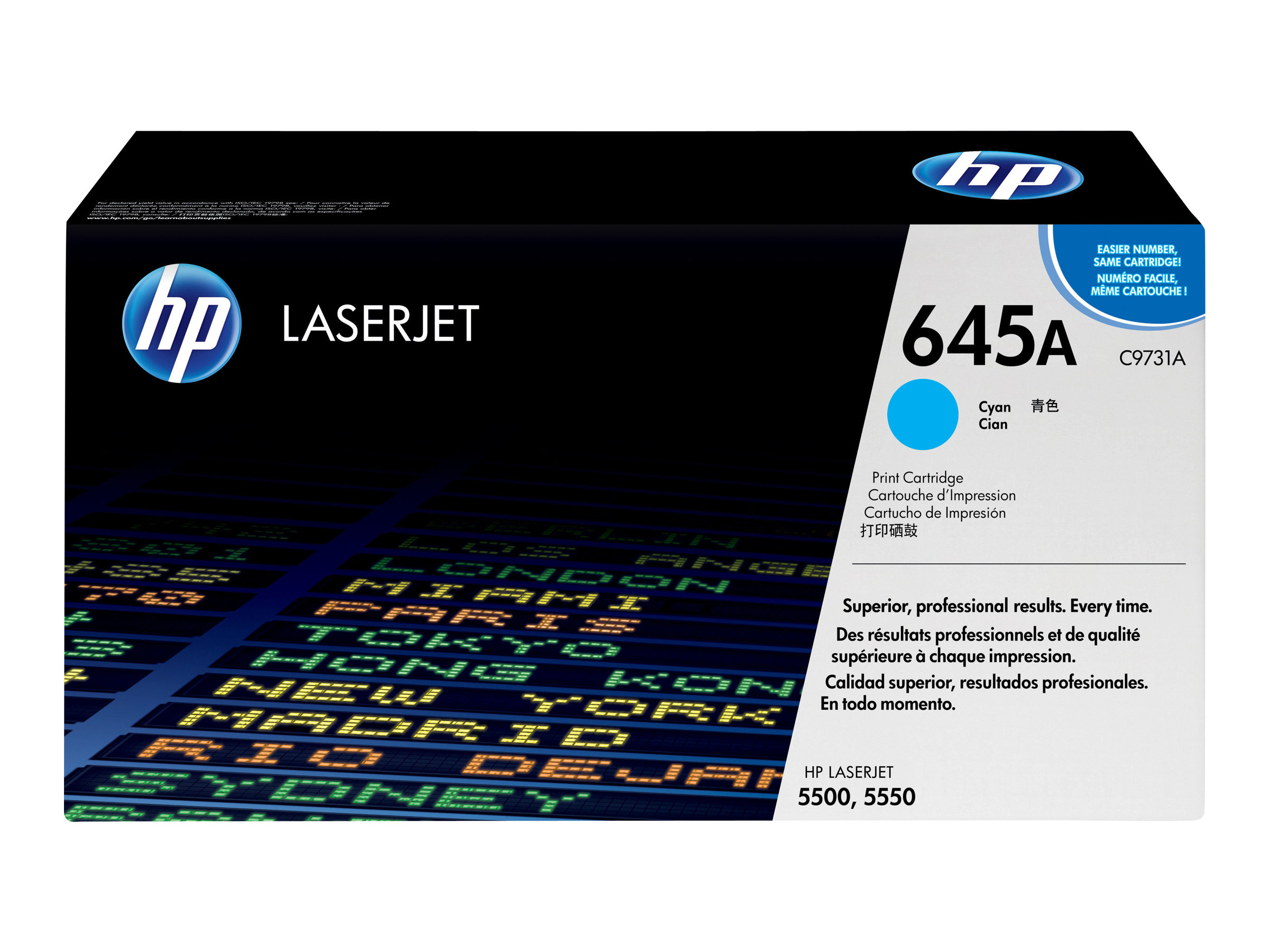 Original HP C9731A | 645A Toner Cyan ( B-Verpackung )