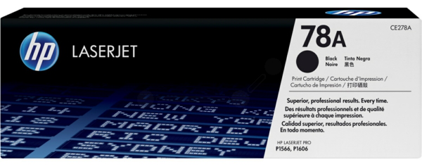 Original HP CE278A / 78A Toner Schwarz